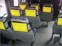 Стенд А4 - размещение в салоне такси на спинках сидений (13 шт)